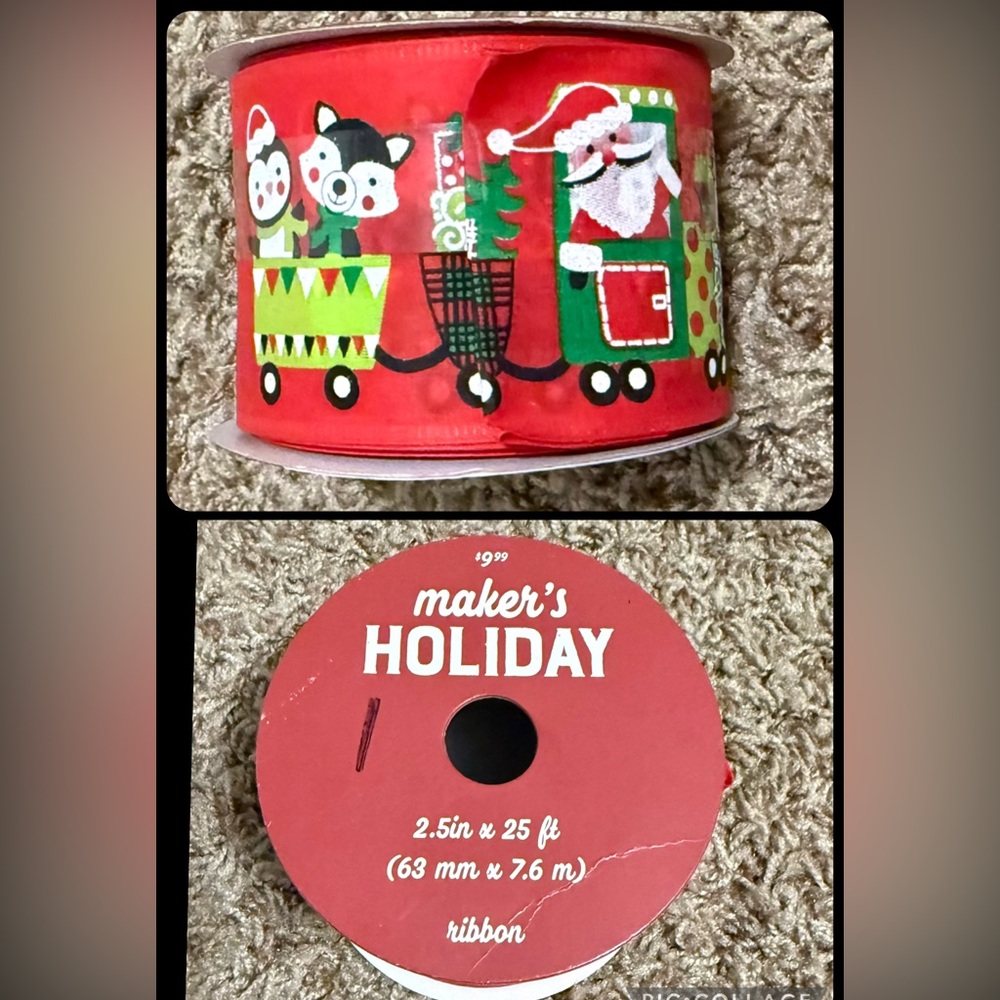 Festive Holiday Ribbon Set - Picture 4 of 7